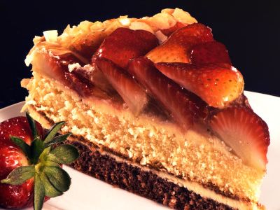 Erdbeerkuchen