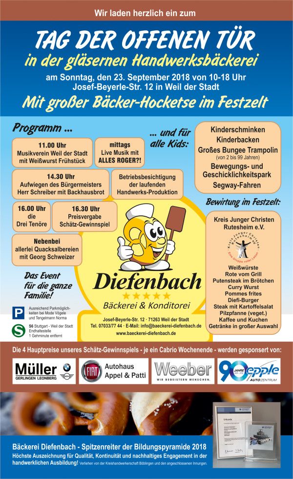 Tag der offenen Tür 2018 Tag der offenen Tür 2018